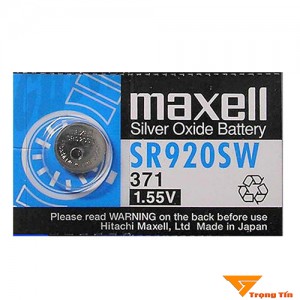 Pin SR920SW Maxell 1.55v, pin 371