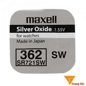 Pin đồng hồ SR721SW maxell 1.55v