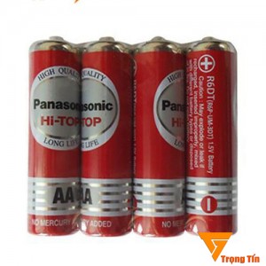 Pin AA Panasonic Cacbon (vỉ 4 viên màu đỏ)