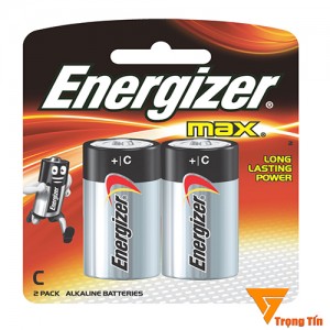 pin trung c LR14 Energizer alkaline (vỉ 2 viên)