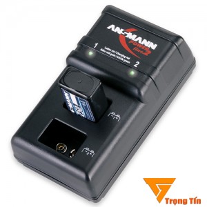 Bộ sạc pin 9v Powerline 2 Ansmann