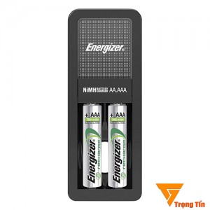 Máy sạc pin Energizer tự ngắt kèm 2 pin sạc aaa 700mah bộ sạc CHPC 3