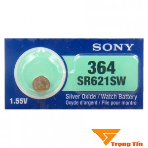Pin đồng hồ SR621SW, Pin 364 Sony