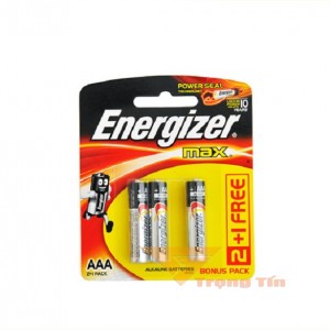 Pin Energizer AAA (vỉ 3 viên)