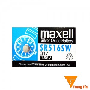 pin đồng hồ SR516SW 317 Maxell