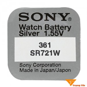 Pin SR721SW Sony 1.55v